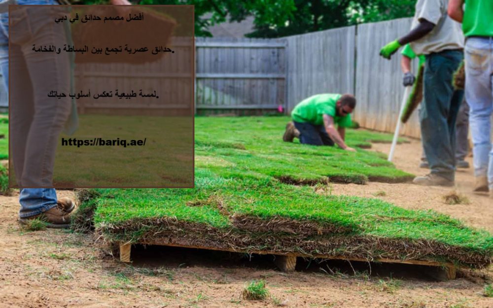 أفضل مصمم حدائق في دبي