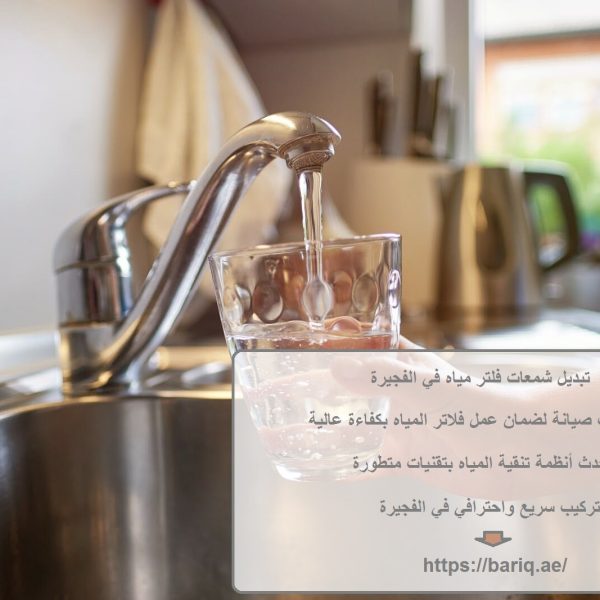 تبديل شمعات فلتر مياه في الفجيرة