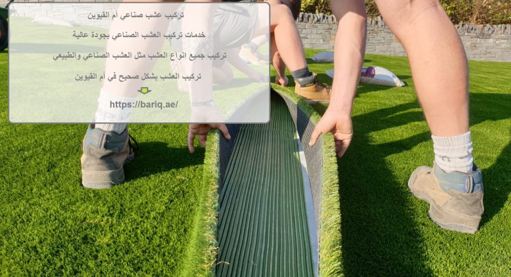 تركيب عشب صناعي أم القيوين