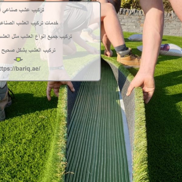 تركيب عشب صناعي أم القيوين