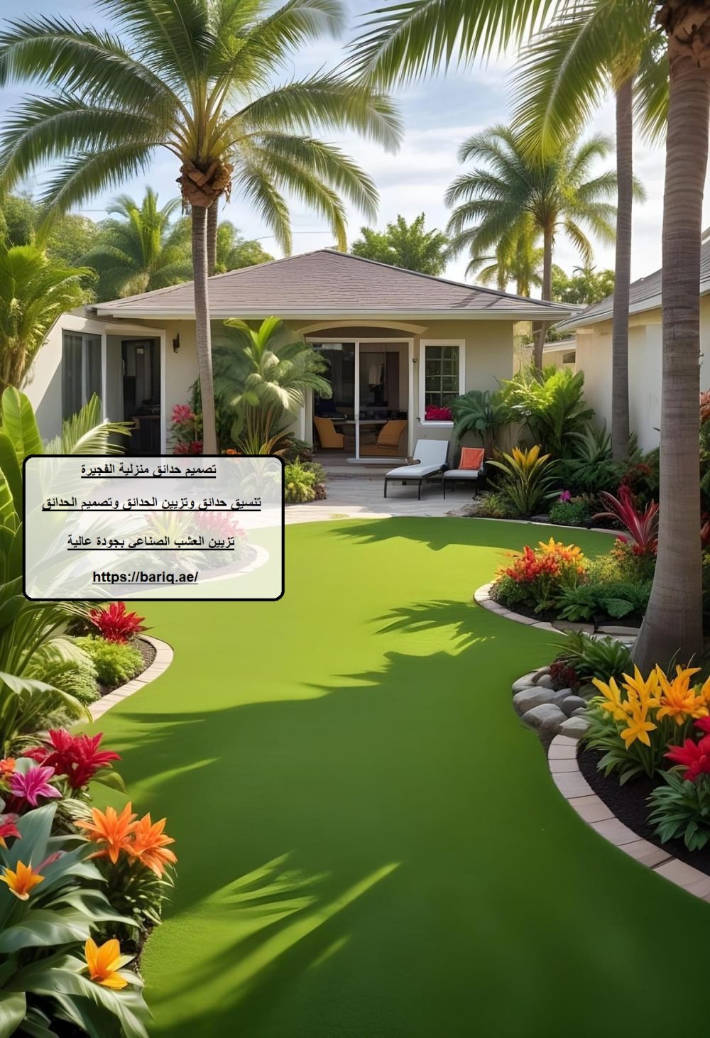 تصميم حدائق منزلية الفجيرة